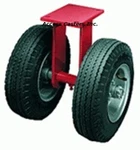 R-72166-PR Hamilton 16" Dual Wheel Pneumatic Rigid Plate Caster 2440 Lb Capacity. Fixed Price $785.59.