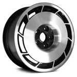 For Chevy Corvette 84-87 Alloy Factory Wheel 10-SLOT Black Machined Face. Fixed Price $288.20.