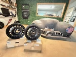 (2) 14" Mitsubishi 14-20 Mirage Rim 66000 Black 4250D034 Same As Dealer Genuine. Fixed Price $385.00.
