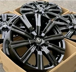 21 Lexus LX570 Factory Oem Rims Wheels Gloss Black Genuine 74341 Set Rare. Fixed Price $1798.00.