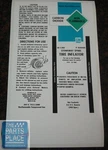 1967-81 Camaro & Firebird Inflator Bottle Decal Gm # 9590400 15" Tire. Fixed Price $19.99.