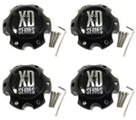 4 Series Black Wheel Center Caps For 6L XD808 Menace XD809 Riot XD812 Crux. Fixed Price $85.60.