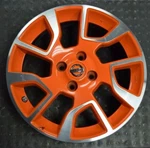 15 Nissan Versa Oem Wheel Rim 16X6 62621 Orange 403009KF0A 999W14Z000. Fixed Price $120.00.