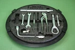 2002 Mercedes W220 S500 Emergency Spare Tire Tool Set Kit A2205800005 Oem. Fixed Price $53.99.