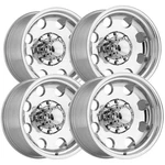 (set Of 4) Ultra 164 Baja Mod 16X8 8X6.5" +12MM Polished Wheels Rims 16" Inch. Fixed Price $822.96.