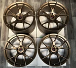 20'' Project 6GR Ten Satin Bronze Squared Concave Wheels Ford Mustang S550 S560. Fixed Price $2060.00.