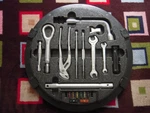 Vtg Oem Mercedes-benz 1999-2005 W220/W215 Spare Tire Wheel Emergency Tool Kit. Fixed Price $149.95.