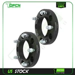 2 Pcs Black Wheel Spacers 5X150 14X1.5 Studs 1" Thick For Toyota Tundra Sequoia. Fixed Price $52.88.