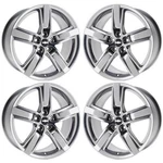 20" Chevrolet Camaro Pvd Bright Chrome Wheels-c Rims Factory Oem 5528 (f) Exc.... Fixed Price $995.00.