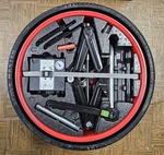 2019-24 Porsche Cayenne Spare Wheel Rim & Emergency Flat Tire Repair Tool Kit. Fixed Price $790.00.