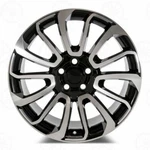 (4)22 Autobiography Style Wheels Black Mach Rims Fit Range Rover Hse Sport. Fixed Price $1289.99.
