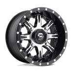 14X7 Fuel Utv D541 Nutz Matte Black Machined Wheel 4X110 (13MM). Fixed Price $210.00.