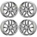 18" Jeep Grand Cherokee Bright Chrome Wheels Rims Oem Set 9156 9164 Exchange. Fixed Price $799.00.