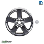 Challenger Charger 300 Non Srt Model 20" X 8" Black Chrome Wheel Single Oe Mopar. Fixed Price $495.99.