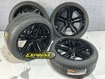 20" Black Wheels & Tires 20X10 / 20X11 Fit Chevrolet Camaro Ss Rs Zl Chevy. Fixed Price $2548.00.