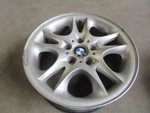 Alloy Wheel Rim X3 2004 2010 Bmw Aluminum 17" 8 Inch 5 Double Spoke Oem. Fixed Price $79.99.