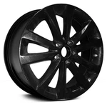 For Dodge Avenger 12-14 5 V-spoke Black 18X7 Alloy Factory Wheel Remanufactured. Fixed Price $294.45.