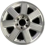 Lincoln Machined Silver Navigator Original Wheel 18" 2003-2004 Oem Alloy 3519A. Fixed Price $159.57.
