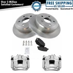 Rear Brake Pad & Rotor Kit Fits 2007-2017 Jeep Wrangler 2018 Jk. Fixed Price $198.63.