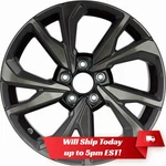 New 18" Machined And Black Alloy Wheel Rim For 2017-2021 Honda Civic Sport 64113. Fixed Price $199.00.