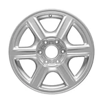 Refurbished Painted Silver Aluminum Wheel 17 X 9593399. Fixed Price $237.37.