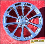 Cadillac Cts-v Oem Forged 19" Set Of Chrome Wheels 4752 4754. Fixed Price $4687.00.