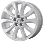 19" Mazda CX-5 Wheel Rim Factory Oem 64955 2013-2017 Silver. Fixed Price $395.00.