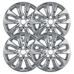 Set Of 4 Chrome 18 Inch Impostor Wheel Skins For 11-13 Hyundai Sonata Rim Covers. Fixed Price $107.95.