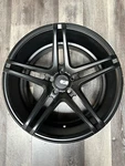 19" Xo Luxury 19X9.5 Caracas Matte Black 5X112 20MM Replacement Wheel Open Box. Fixed Price $250.00.