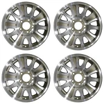 Ford F150 Expedition 2000-2004 17" Oem Wheels Rims Set Machined Tan. Fixed Price $894.47.