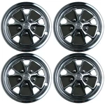 Scott Drake Styled Steel Wheel Hub Cap Plastic 14" Set Mustang 1965-1973. Fixed Price $199.95.
