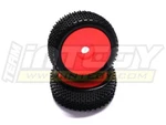Precision-crafted 1/8 Buggy Dish Wheel+tire (2) H-pattern 17MM (O.D.=110MM). Fixed Price $22.99.