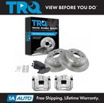 Trq Rear Brake Pad & Rotor Kit Fits 2007-2017 Jeep Wrangler 2018 Jk. Fixed Price $209.95.