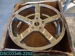 Strada Perfetto Chrome 18" 8", 40 Offset, 5X120.65 Bolt Pattern 72.6MM Hub. Fixed Price $260.04.