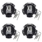 4 Series Black Wheel Center Caps For 5L XD798 Addict XD800 Misfit XD801 Crank. Fixed Price $85.60.