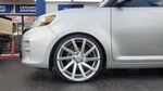 20" Strada Sega Silver Wheels 20X8.5 Rims 225/30ZR20 Atlas Tires Scion. Fixed Price $2100.00.