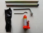 1997-2004 Mitsubishi Montero Sport Spare Tire Bottle Jack W/ Tools MR319967 Oem. Fixed Price $130.00.