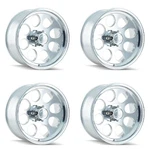 Set 4 15" Ion 171 15X8 Polished 5X5.5 Wheels -27MM Rims. Fixed Price $779.96.