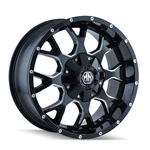 20" Mayhem Warrior Gloss Black Milled 20X9 Wheel 8X170 0MM Ford Truck Rim. Fixed Price $324.99.