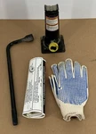 1997-2002 Ford Expedition 4X4 Emergency Bottle Jack & Lug Wrench F75A-17A083-HA. Fixed Price $89.99.