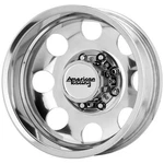 American Racing AR204 Baja Dually 17X6 8X6.5/8X165.1 -134 Polished Rear WHEELS(4. Fixed Price $1640.00.