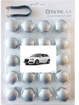 99-9712-S-A3 Silver Lug/lugs Covers Audi Wheel/wheels Free Shipping U.s.a.. Fixed Price $49.99.