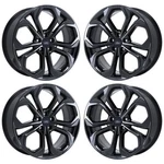 20" Ford Taurus Pvd Black Chrome Wheels-c Rims Factory Oem 3926B Exchange 201.... Fixed Price $895.00.