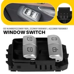 Power Window Switch Rear Right/ Left For Mercedes-benz W222 S550 S600 2229051505. Fixed Price $21.84.