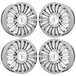 22" Lincoln Navigator Bright Chrome Wheels Rims Factory Oem Set 10026 Exchange. Fixed Price $845.00.