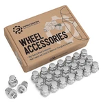 24PC Oe Mag Style Lug Nuts With Washer 12X1.25 For Nissan Infiniti (silver). Fixed Price $19.99.