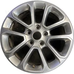 Jeep Silver Grand Cherokee Factory Wheel 18" 2014-2016 Rim Original Alloy 9136A. Fixed Price $159.97.