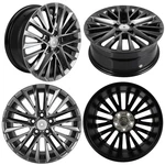 17"X7" 5X114.3 5X4.5" Offset +45 Silver Alloy Wheel Rim For 05-23 Avalon. Fixed Price $521.99.