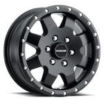 (1) 16X8 +0 Raceline 935B Defender 5X114.3 Satin Black Wheel. Fixed Price $305.00.
