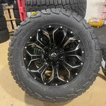 4) 20X10 Fuel D576 Assault Black Wheels 35" Rbp At Tires 5X5.5 Dodge Ram 1500. Fixed Price $3324.05.